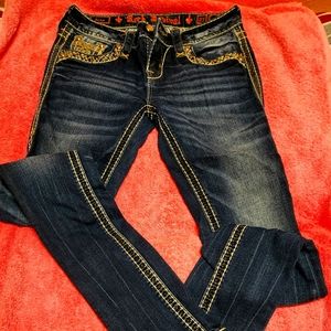 Rock Riviveal skinny size 27